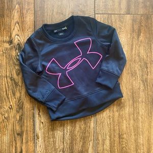 Like new Under Armour Black 2T pullover